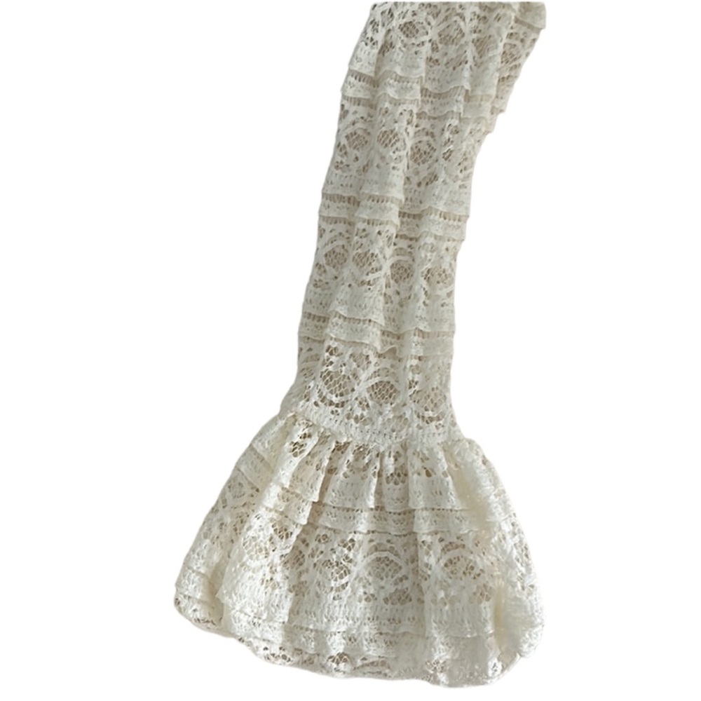 Worthington Lace Turtleneck Top Small - Picture 4 of 4